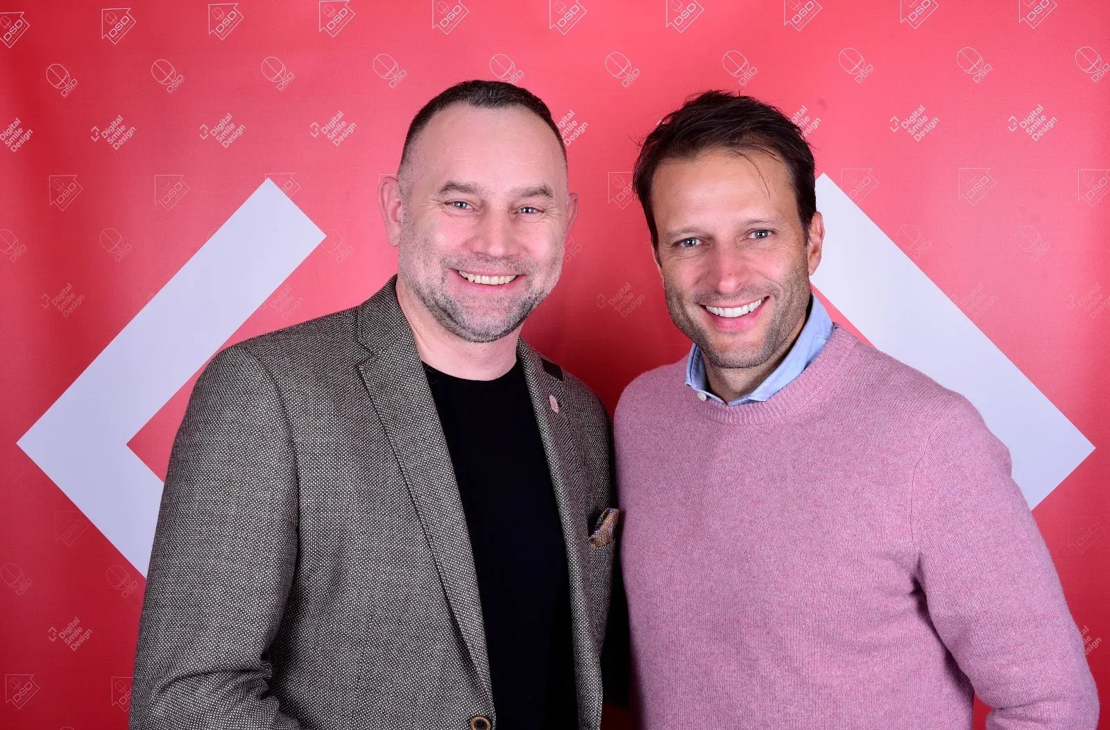 Bartosz Cerkaski z Christianem Coachmanem, twórcą Digital Smile Design